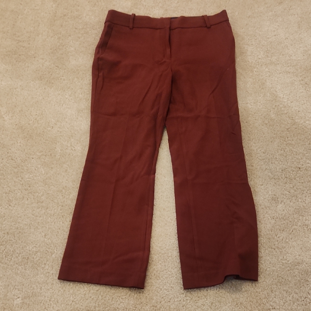 Ann Taylor Women's Wine Flare Pants